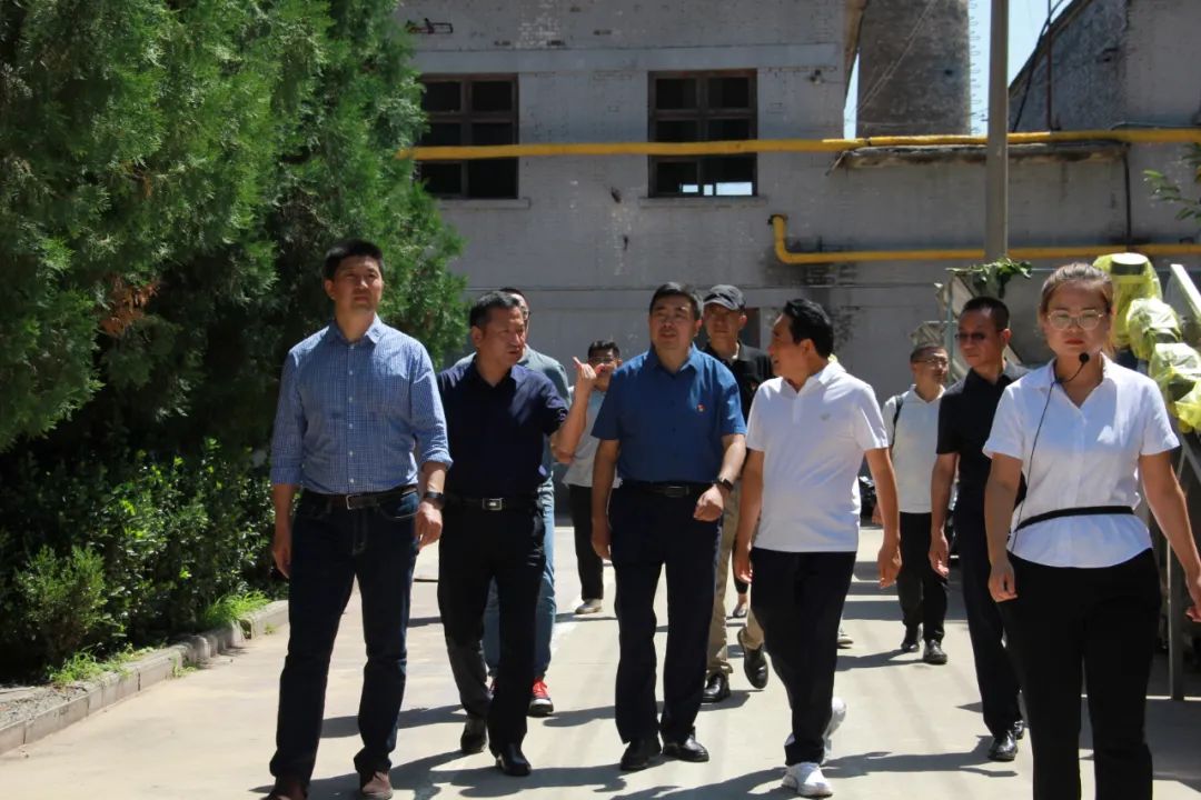 合作共贏，助推發(fā)展——物美集團(tuán)和清華長(zhǎng)三角研究院來(lái)白水杜康酒廠調(diào)研尋求合作機(jī)遇